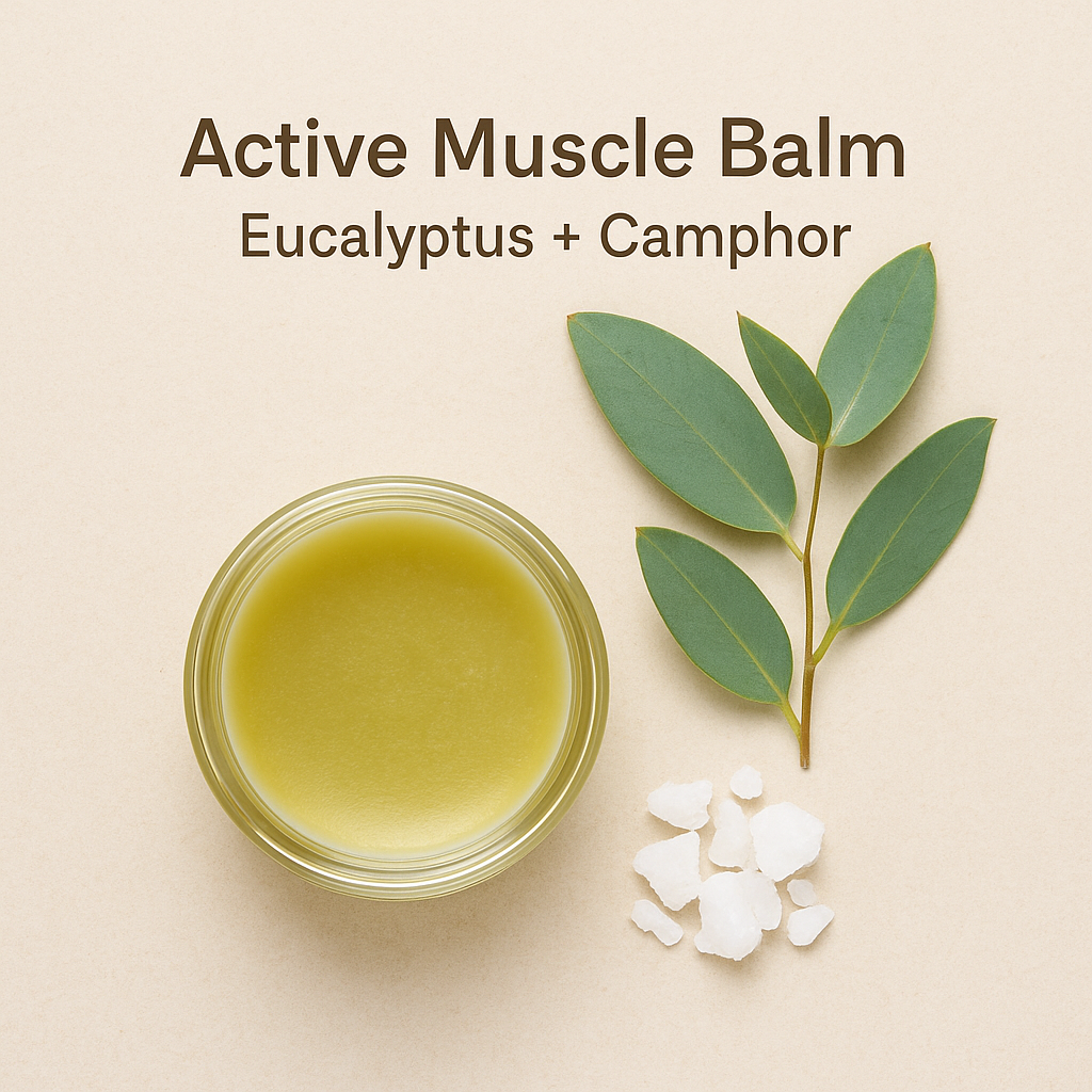 Active Muscle Balm (Eucalyptus + Camphor)