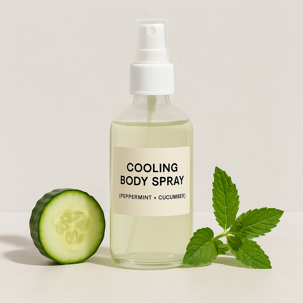 Cooling Body Spray (Peppermint + Cucumber)