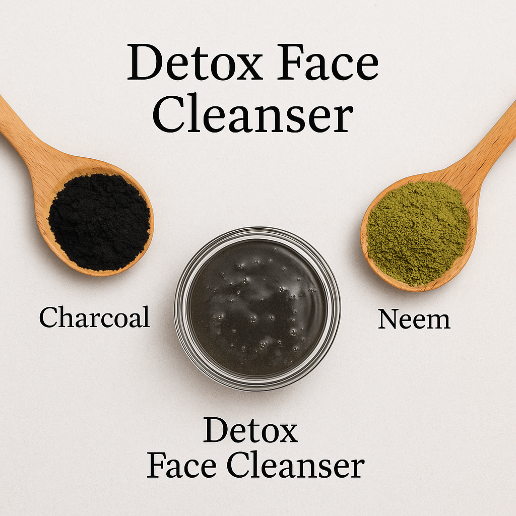 Detox Face Cleanser (Charcoal + Neem)