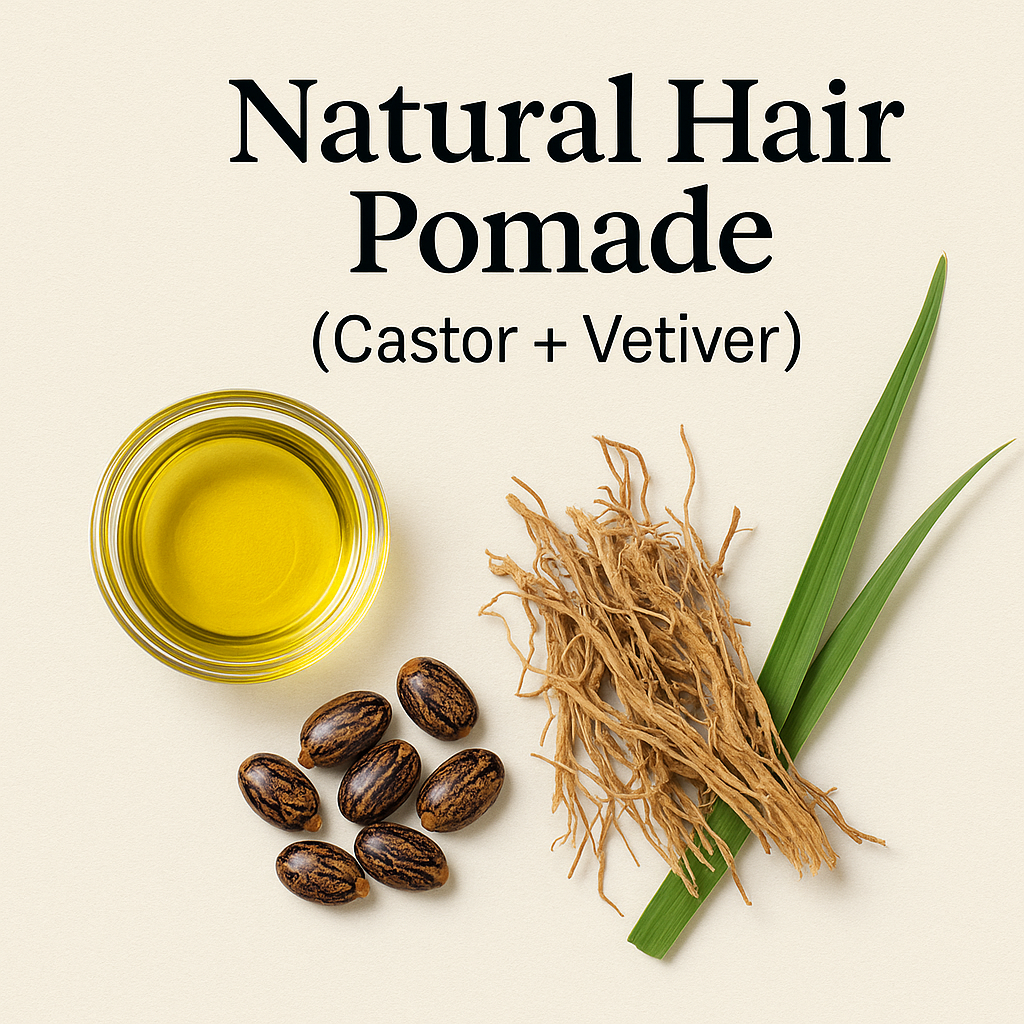 Natural Hair Pomade (Castor + Vetiver)