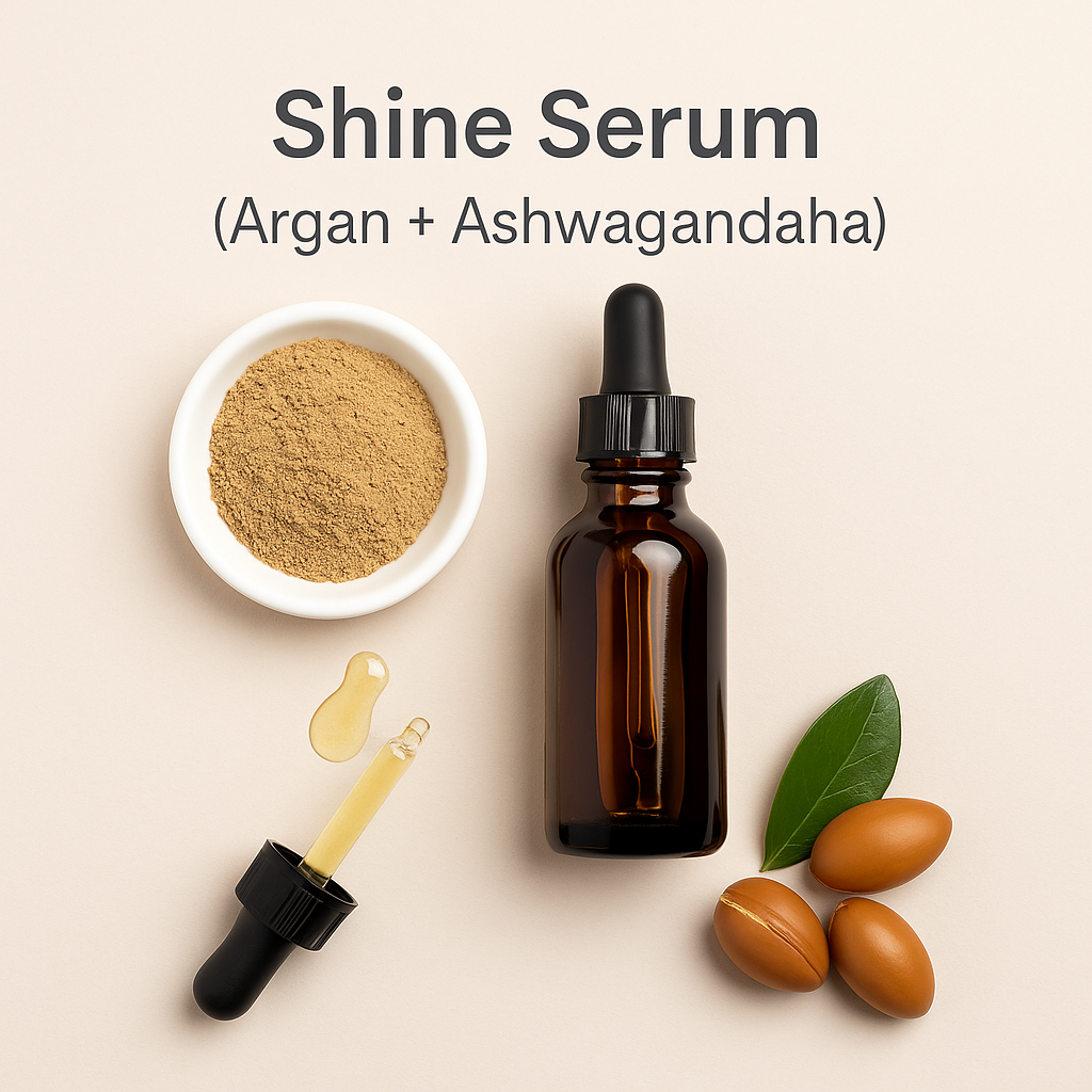 Shine Serum (Argan + Ashwagandha)