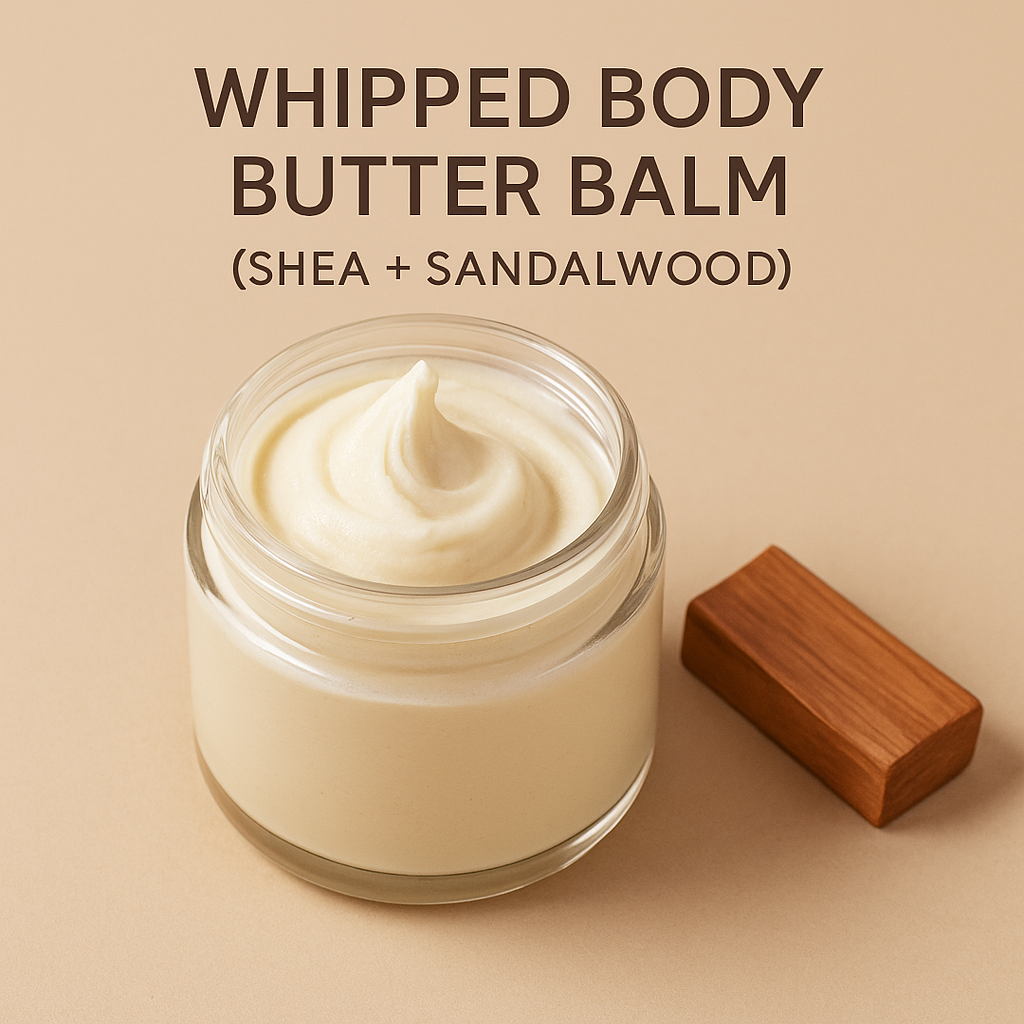 Whipped Body Butter Balm (Shea + Sandalwood)